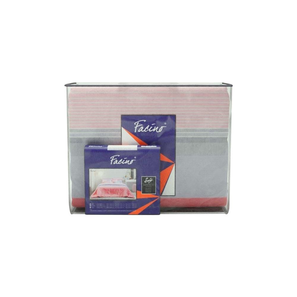 ชุดผ้าปูที่นอน 6 ฟุต 6 ชิ้น FACINO PRINT FA057