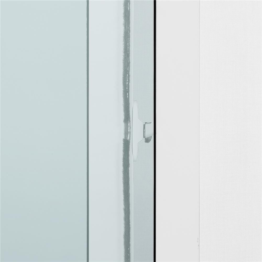 หน้าต่างบานเลื่อน ไวนิล S-S มุ้ง WINDSOR 180X110 ซม. สีขาว