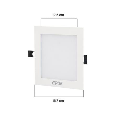 ดาวน์ไลท์ LED EVE 595965 6.6 นิ้ว 12 วัตต์ DAYLIGHT/COOL WHITE/WARM WHITE สีขาว_5
