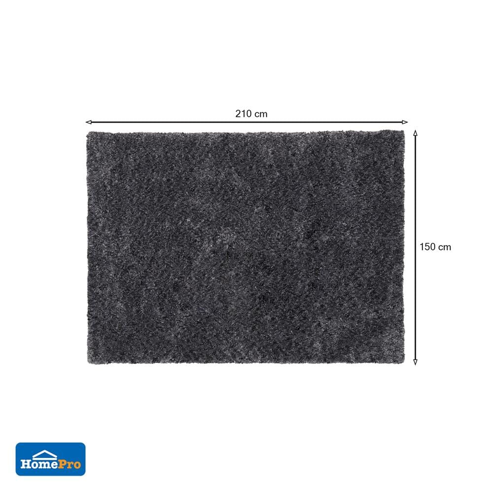 พรม HOME LIVING STYLE MOSS 150X210 ซม. สีดำ