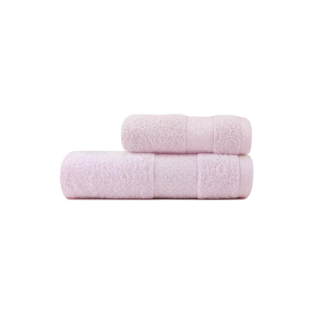 ผ้าขนหนู GIFT SET FROLINA SIMPLY สี LIGHT PINK แพ็ก 2 ชิ้น