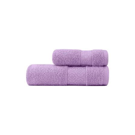 ผ้าขนหนู GIFT SET FROLINA  SIMPLY สีม่วง แพ็ก 2 ชิ้น_0