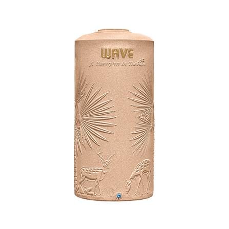 ถังเก็บน้ำ WAVE THE PALM 500 ลิตร สีทองชมพู