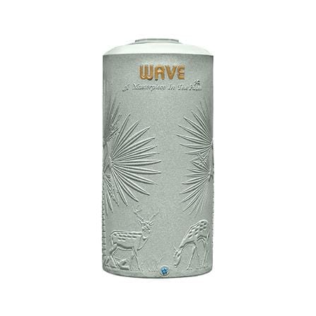 ถังเก็บน้ำ WAVE THE PALM 500 ลิตร สีหิมะเขียว_0