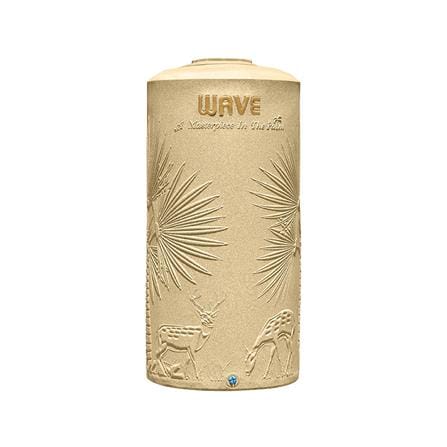 ถังเก็บน้ำ WAVE THE PALM 500 ลิตร สีทรายทอง