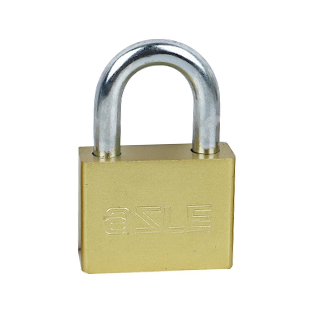 กุญแจมาสเตอร์คีย์ AZLE 50 มม. สีทองเหลืองขัดเงา (แพ็ก 4 ชิ้น)