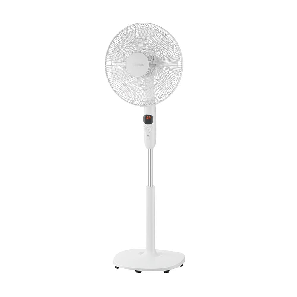 พัดลมตั้งพื้น 16 นิ้ว TOSHIBA F-DSY80TH(W) สีขาว
