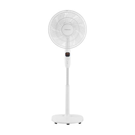 พัดลมตั้งพื้น 16 นิ้ว TOSHIBA F-DSY80TH(W) สีขาว_0