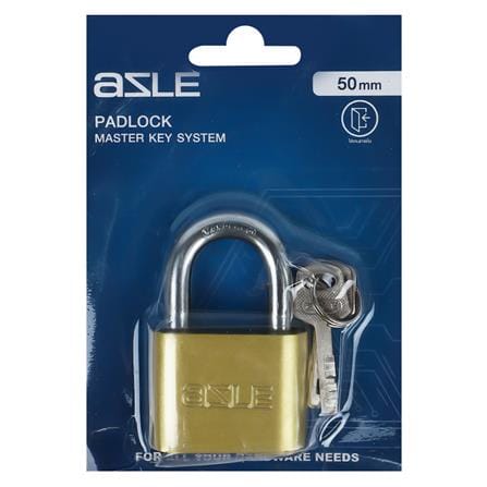 กุญแจลูกปืน AZLE 40 SB 40 มม. สีทองเหลืองขัดเงา_2