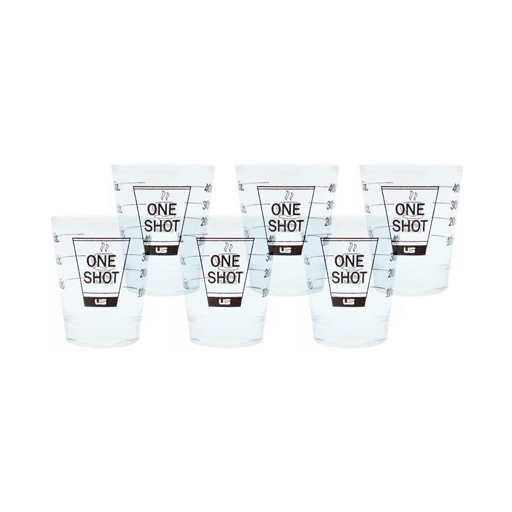 แก้วตวง US ONE SHOT 1.5 ออนซ์ (40 มล.) แพ็ก 6 ใบ