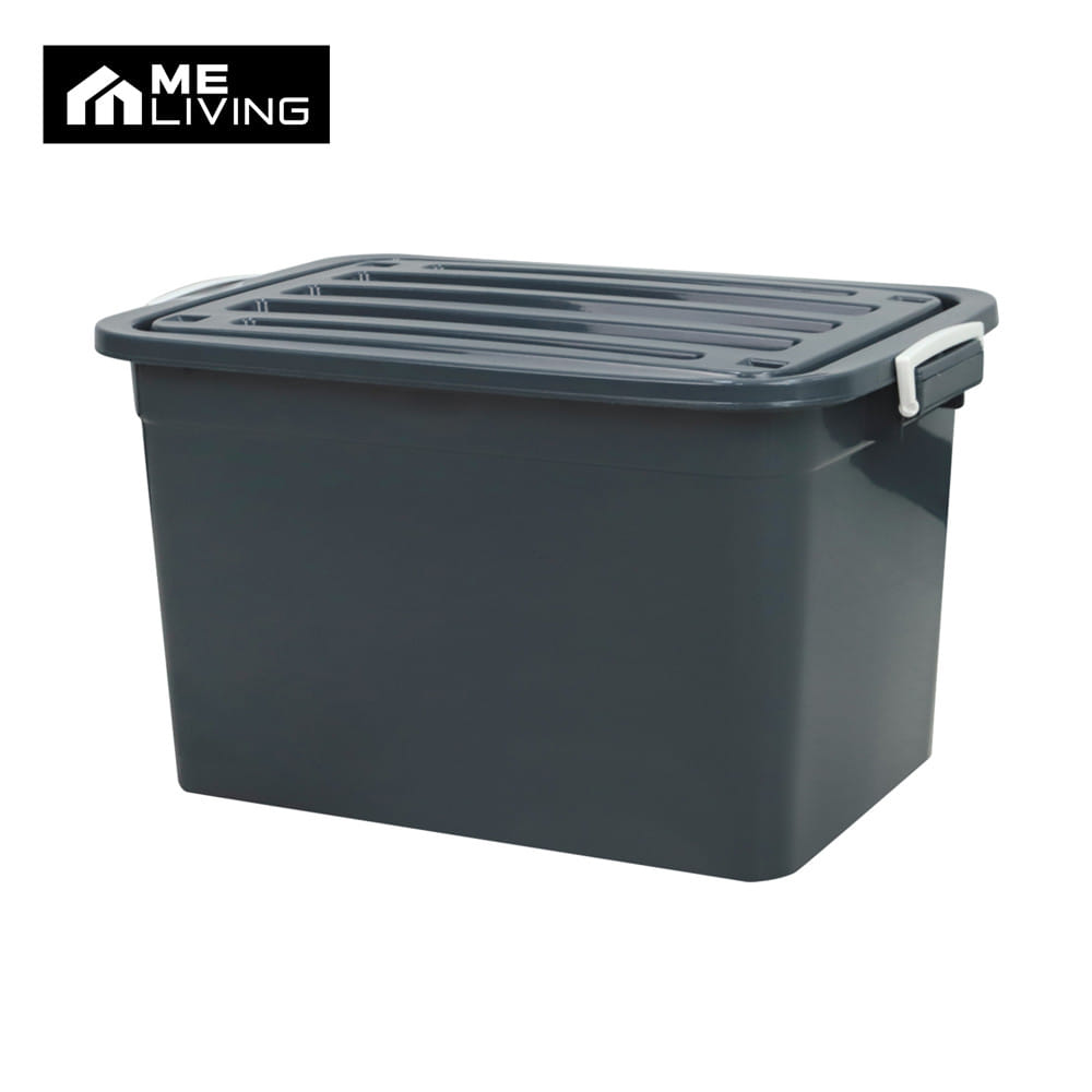 กล่องเก็บของ AB ME LIVING S-99 49.5x72x42 ซม. 100 ลิตร สีเทา