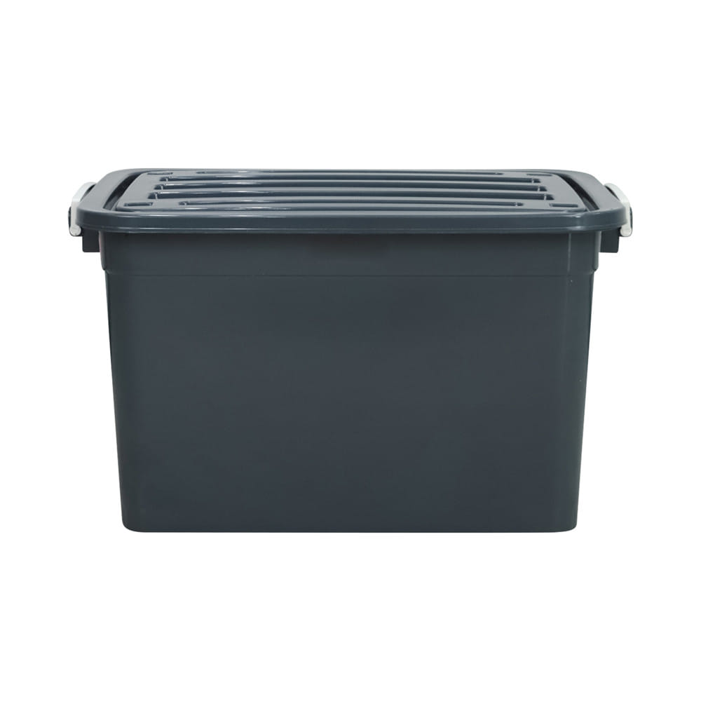 กล่องเก็บของ AB ME LIVING S-99 49.5x72x42 ซม. 100 ลิตร สีเทา