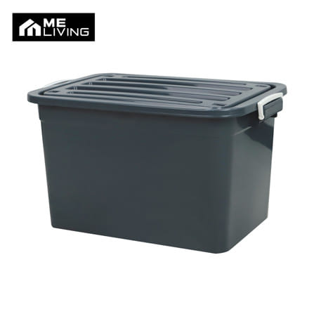 กล่องเก็บของ AB ME LIVING S-99 49.5x72x42 ซม. 100 ลิตร สีเทา
