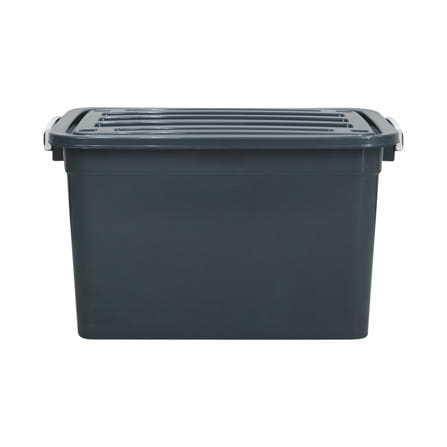 กล่องเก็บของ AB ME LIVING S-99 49.5x72x42 ซม. 100 ลิตร สีเทา_1