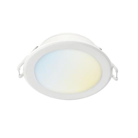ดาวน์ไลท์ LED PHILIPS WIZ CONNECTED 4 นิ้ว 9 วัตต์ DAYLIGHT/COOL WHITE/WARM WHITE สีขาว