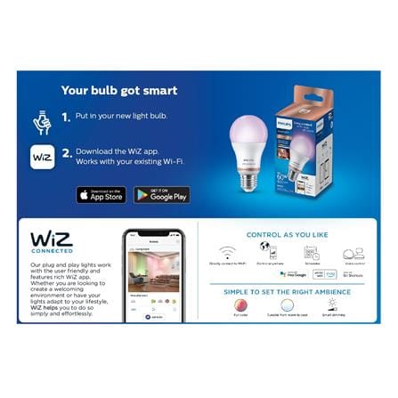 ดาวน์ไลท์ LED PHILIPS WIZ CONNECTED 4 นิ้ว 9 วัตต์ DAYLIGHT/COOL WHITE/WARM WHITE สีขาว_2