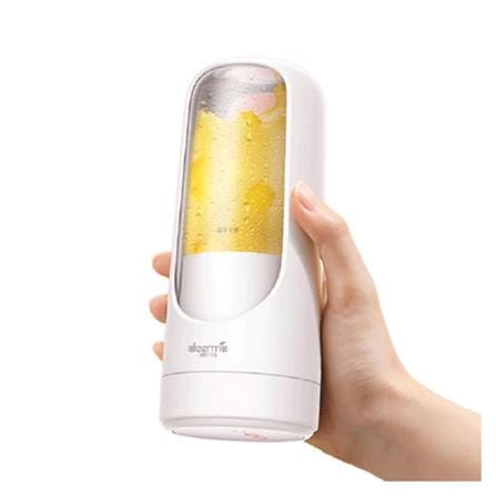 เครื่องปั่นน้ำผลไม้พกพา DEERMA NU30 0.3 ลิตร สีขาว_1