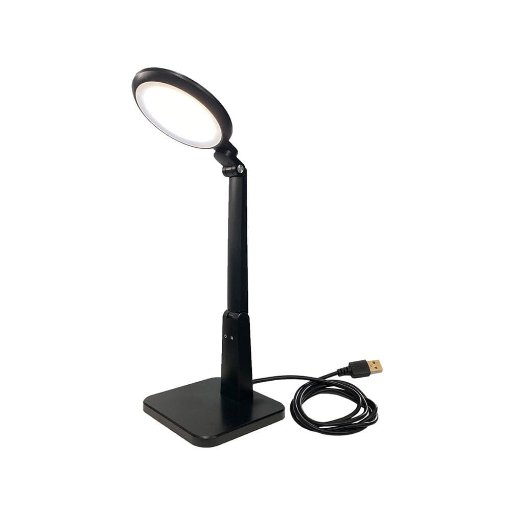 ไฟอ่านหนังสือ LED HATASHI HL-5668BK 6 วัตต์ DAYLIGHT COOLWHITE WARMWHITE สีดำ