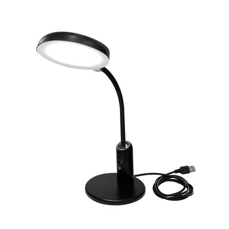 ไฟอ่านหนังสือ LED HATASHI HL-5669BK 6 วัตต์ DAYLIGHT COOLWHITE WARMWHITE สีดำ_1