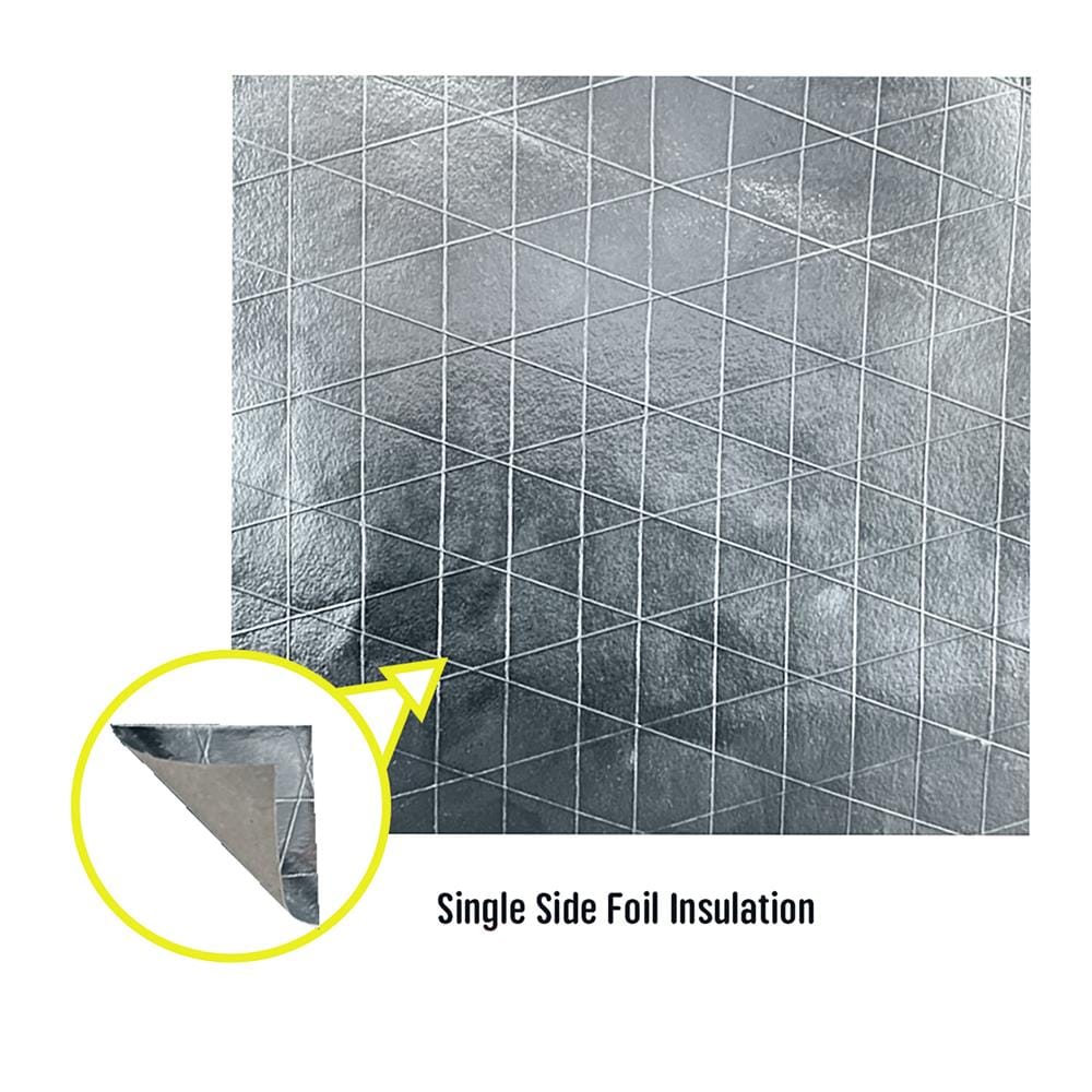 แผ่นสะท้อนความร้อน SUNSHIELD STD 1.25X20 เมตร 1 ด้าน