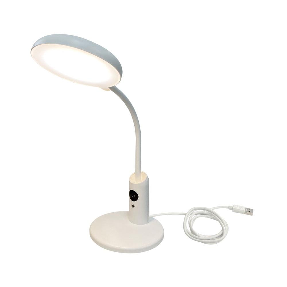 ไฟอ่านหนังสือ LED HATASHI HL-5669WH 6 วัตต์ DAYLIGHT COOLWHITE WARMWHITE สีขาว