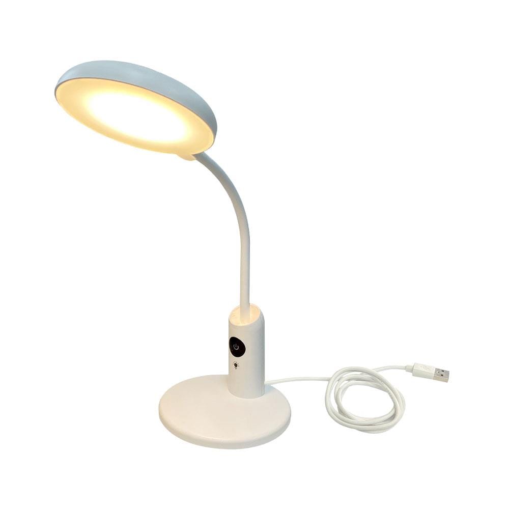 ไฟอ่านหนังสือ LED HATASHI HL-5669WH 6 วัตต์ DAYLIGHT COOLWHITE WARMWHITE สีขาว