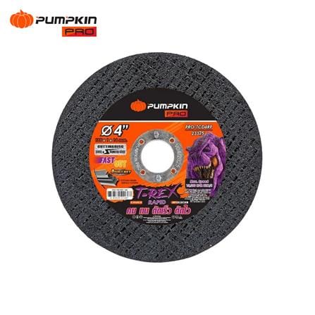 ใบตัด PUMPKIN T-REX RAPID 23325 4 นิ้ว x 1 มม. สีดำ