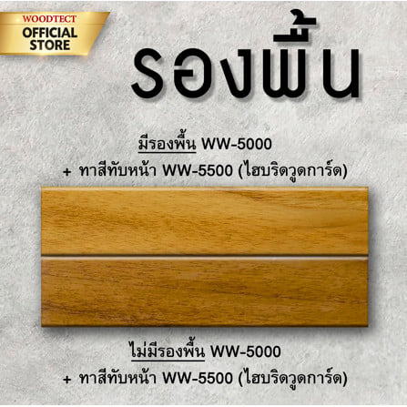 สีรองพื้นไม้ WOODTECT HYBRID PRIMER WW-5000 1 แกลลอน_2