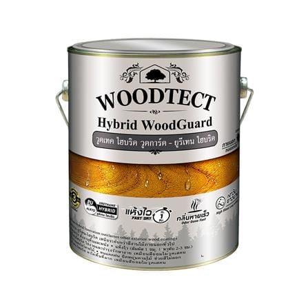 สีรองพื้นไม้ WOODTECT HYBRID PRIMER WW-5000 1 แกลลอน
