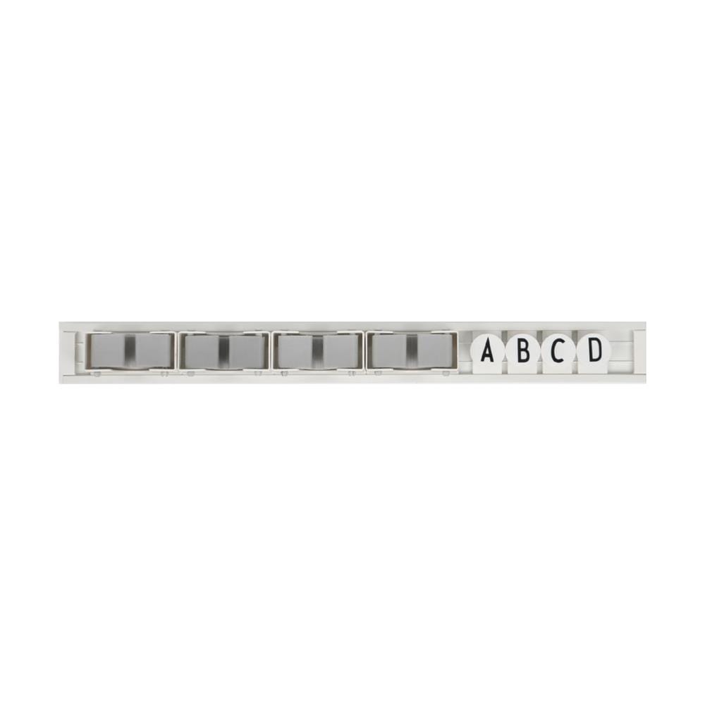 ที่เก็บอุปกรณ์ทำความสะอาดติดผนัง ACCO ABCD8 สีขาว/เทา