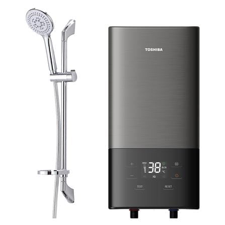 เครื่องทำน้ำอุ่น TOSHIBA TWH-38EXNTH(T) 3800 วัตต์ สีเทา_0