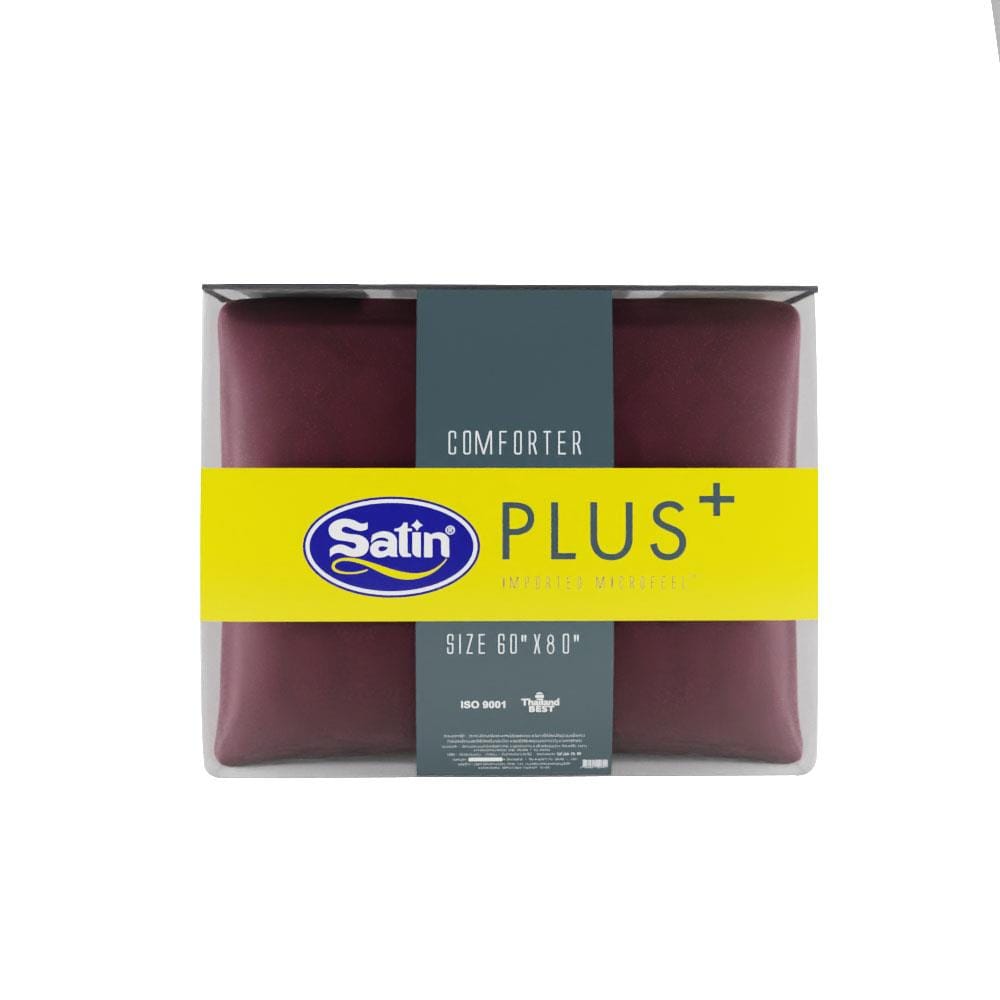 ชุดผ้าปูที่นอน 3.5 ฟุต 4 ชิ้น SATIN PLUS LUCKY ME LK018