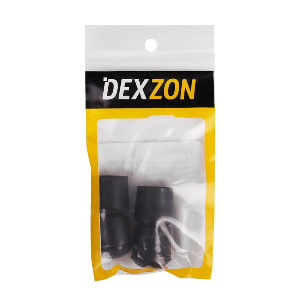 ยางรองขาโต๊ะกลมสวมนอก DEXZON 1/2 นิ้ว แพ็ก 4 ชิ้น