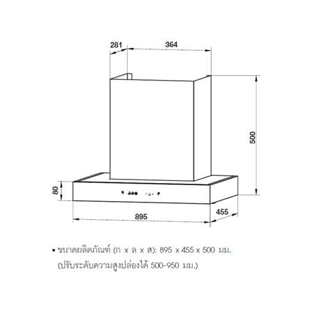 เครื่องดูดควันกระโจม HAFELE 495.38.321_3