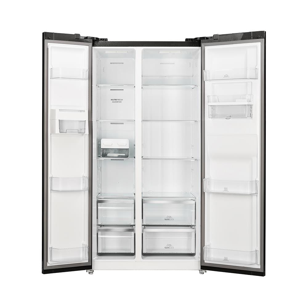 ตู้เย็น SIDE BY SIDE ELECTROLUX ESE6141A-BTH 20.1 คิว สีดำแมตต์ อินเวอร์เตอร์