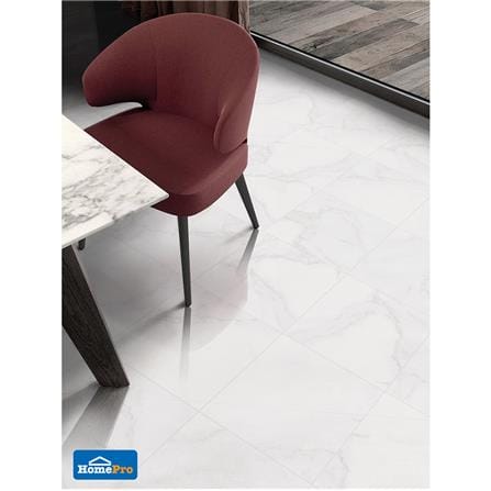 กระเบื้องพื้นพอร์ซเลน  16x16 นิ้ว COTTO เบอร์เรี่ยน ขาว ExC PM 0.96M2_3