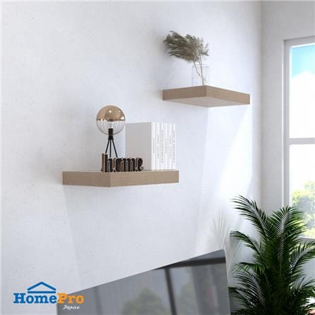 แผ่นชั้นไม้ซ่อนขา STACKO 40x24x5 ซม. สีแซนด์โอ๊ค_4
