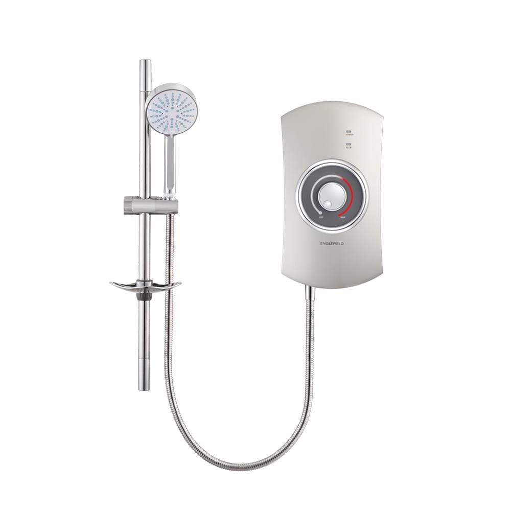 เครื่องทำน้ำอุ่น ENGLEFIELD K-5627X-B-SMT 4,500 วัตต์ สีเงิน