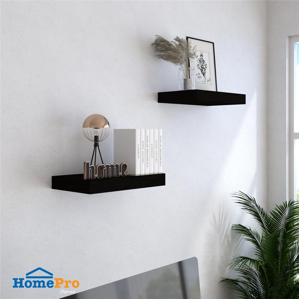 แผ่นชั้นไม้ซ่อนขา STACKO 40x24x5 ซม. สีเวงเก้