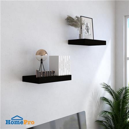 แผ่นชั้นไม้ซ่อนขา STACKO 40x24x5 ซม. สีเวงเก้_4