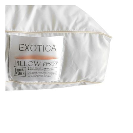 หมอนหนุน ไมโครไฟเบอร์ EXOTICA TOUCH DOWN 19x29 นิ้ว_4