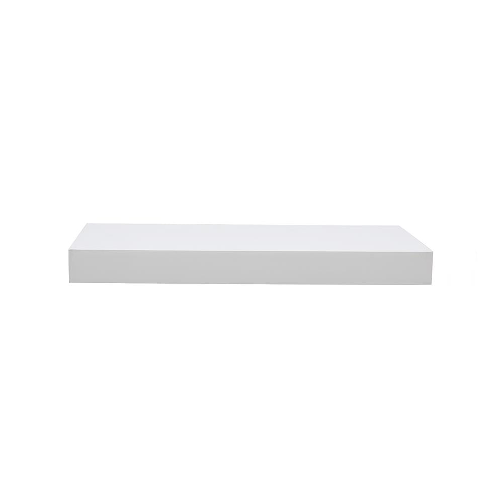 แผ่นชั้นไม้ซ่อนขา STACKO 40x24x5 ซม. สีขาว