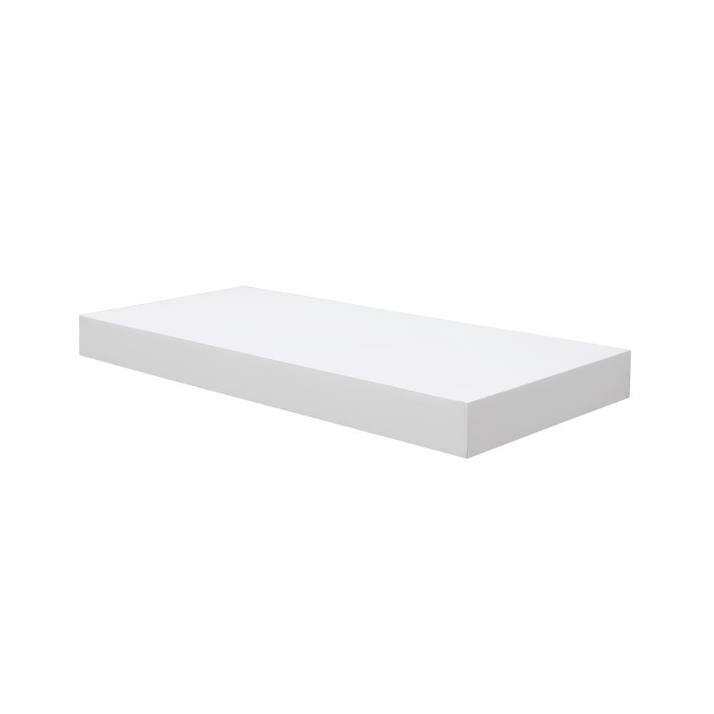 แผ่นชั้นไม้ซ่อนขา STACKO 60x24x5 ซม. สีขาว