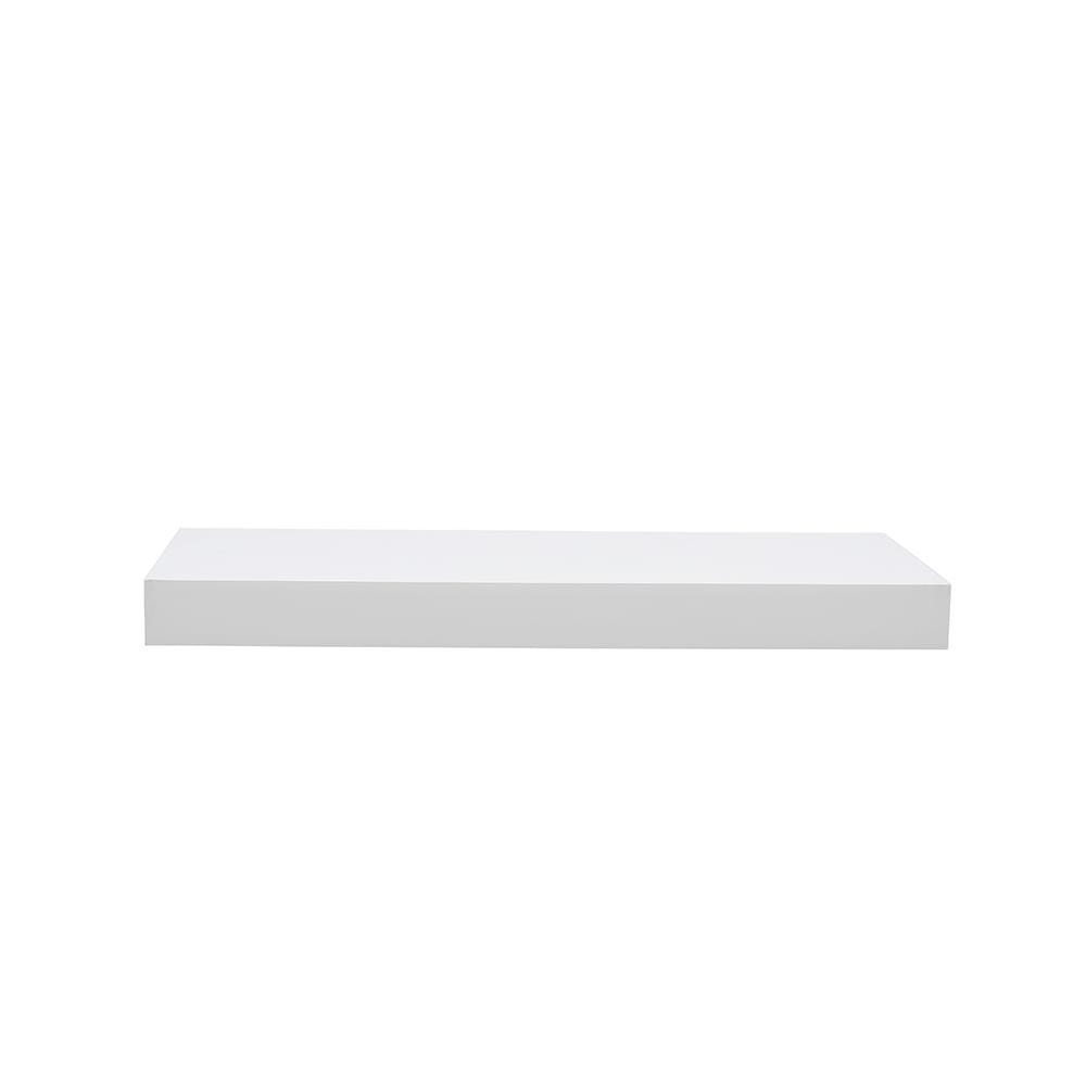 แผ่นชั้นไม้ซ่อนขา STACKO 60x24x5 ซม. สีขาว