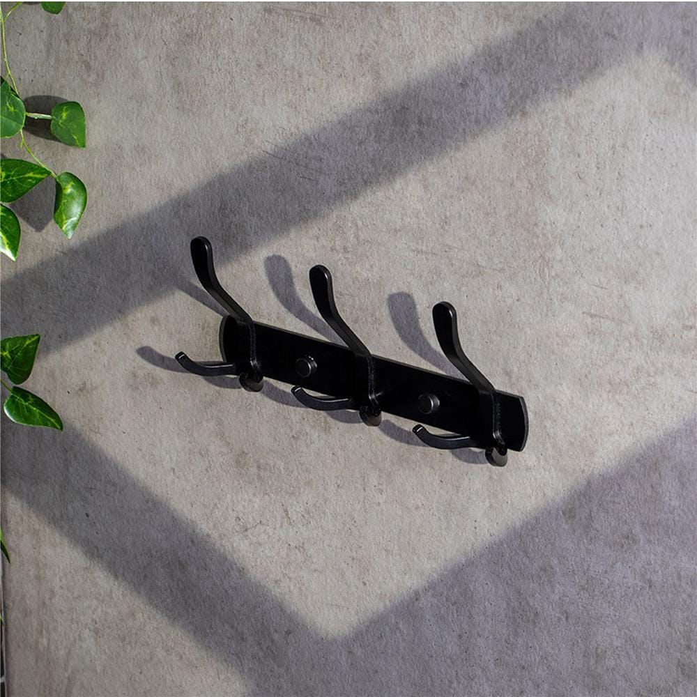 ขอแขวนผ้า RASLAND RA 1234-BLACK สีดำ