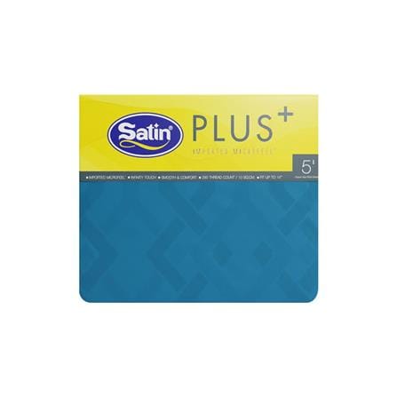 ชุดผ้าปูที่นอน 5 ฟุต 5 ชิ้น SATIN PLUS LUCKY ME LK017_4