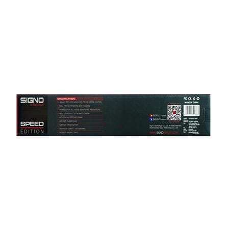 แผ่นรองเมาส์ SIGNO MT-329 สีดำ_2