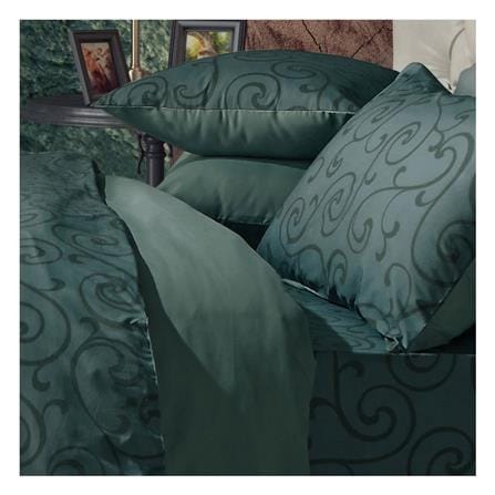 ชุดผ้าปูที่นอน 5 ฟุต 5 ชิ้น SATIN PLUS LUCKY ME LK020_1