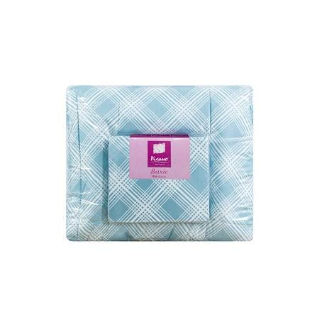 ชุดผ้าปูที่นอน 6 ฟุต 6 ชิ้น PICASSO BASIC สี MILAN GREENMINT_4