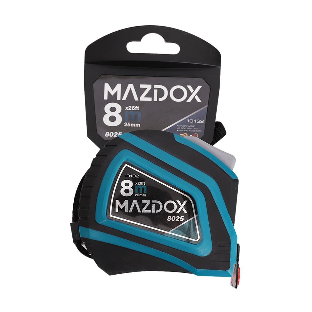 ตลับเมตรล็อกอัตโนมัติ MAZDOX 8 ม.